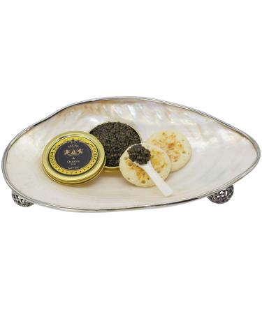 Sepehr Dad Osietra Caviar Select 50g | Premium EU Farmed Caviar | Free Mother of Pearl Spoon | International Shipping Available - Buy Online on GoSupps.com