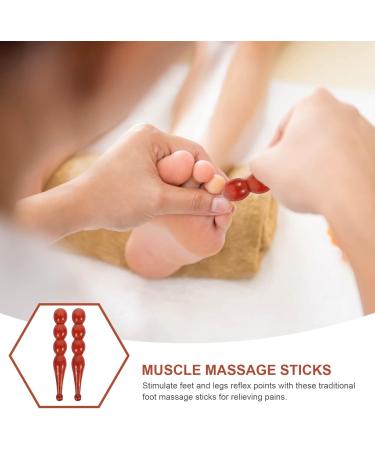 Healvian 2-Piece Trigger Point Massager Set - Thai Massage Device & Foot Relaxation Tools for Shoulders Legs & More - Buy Online on GoSupps.com
