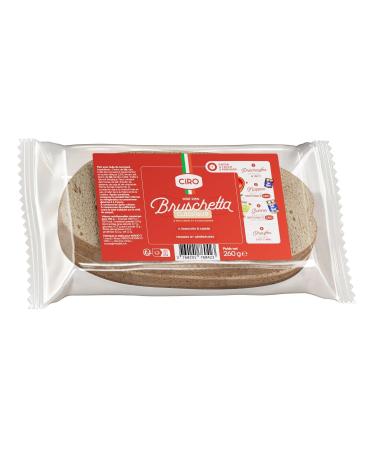 CIRO Bruschetta Mini Ap ritive Croquant et Savoureux pour Partage Gourmand (Paquet 260g) - lot de 4 - Vendu par Lot