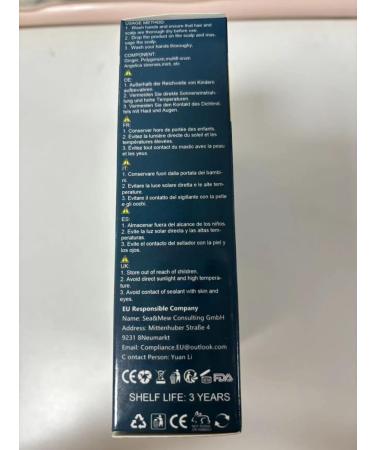 Miioto Hair Growth Serum for Men - Nourish Scalp & Prevent Hair Loss | Promotes Thicker Hair - 3x60ml - Buy Online on GoSupps.com