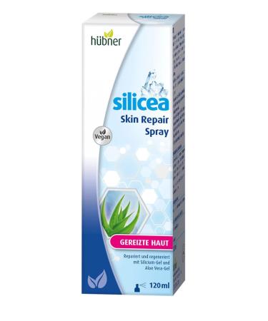 h bner - silicea Skin Repair - body spray with aloe vera - 120 ml - Buy Online on GoSupps.com