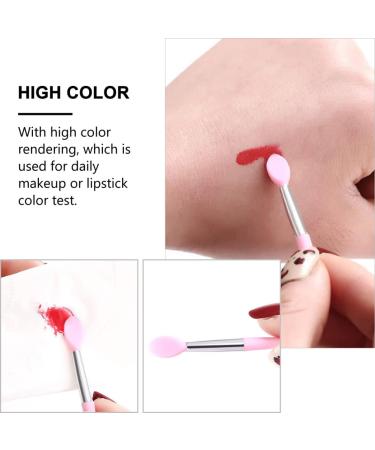 60 Pcs Silicone Lip Brush Set - Makeup Applicator for Lip Masks & Lipsticks | White & Pink | Perfect for Cosmetics & Beauty Routine - Buy Online on GoSupps.com