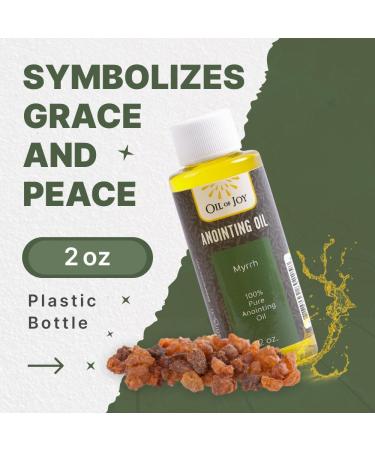 100% Pure Myrrh Anointing Oil 2oz | Ideal for Prayer Church Services & Ceremonies | International Shipping Available - Buy Online on GoSupps.com