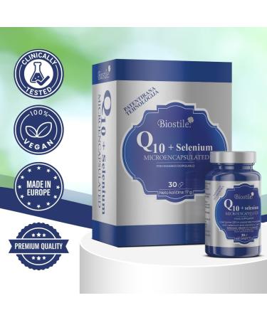 Q10 + S l nium - Microencapsul renforce le syst me immunitaire et la sant des cellules - Buy Online on GoSupps.com
