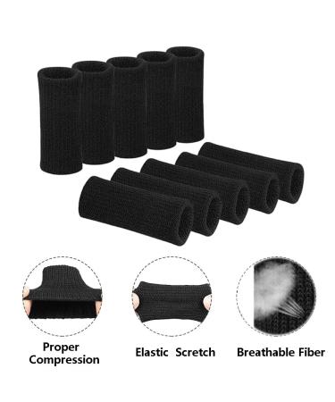 XGOPTS 20 PCS Finger Sleeves for Sports - Breathable Elastic Basketball Thumb Support Brace Arthritis & Trigger Finger Protection - Buy Online on GoSupps.com