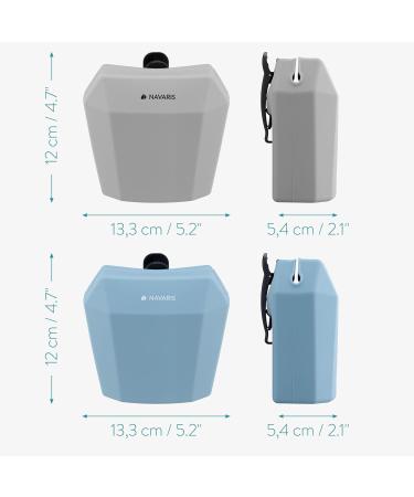 Navaris 2x Silicone Dog Food Bags - Snack Pouch with Clip - Decorative Treat Bags - Set of 2 for International Shipping - Buy Online on GoSupps.com