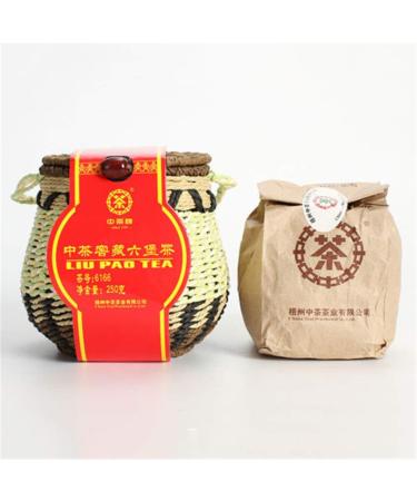 250g (0.55LB) Th noir fonc vieilli de Liu Bao Th chinois Th cuit Soins de sant Nouveau th Th rouge en bonne sant Th vert de printemps - Buy Online on GoSupps.com