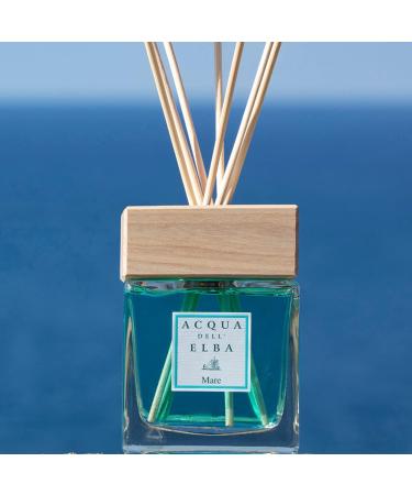 Mare Acqua Dell Elba Home Fragrance Diffuser - Luxurious Mediterranean Scent with Lemon & Rosemary | Aromatherapy Gift | 1000ml - Buy Online on GoSupps.com