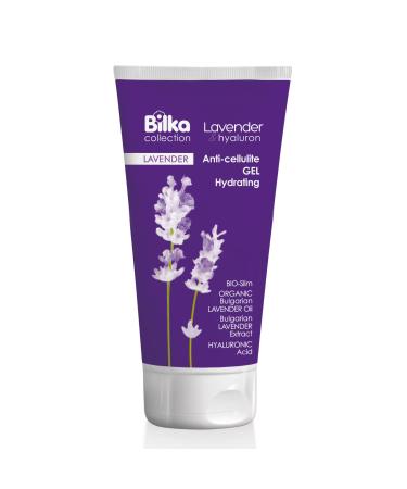 Bilka Collection Anti-cellulite cream with lavender and hyaluronic acid - Firms and tightens cellulite - With bio slimming agents and lavender oil - 200 ml
