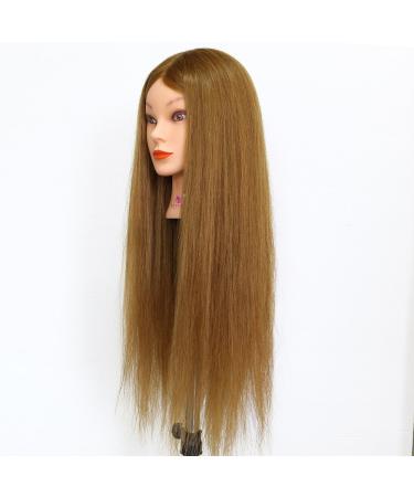 Neverland 26 90% Human Hair Training Head for Hairdressing Apprentices - Blonde 66cm with Stand | Ideal for Salon Practice & Hair Styling - Buy Online on GoSupps.com