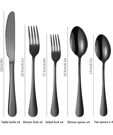 Cutlery Set Portable Cutlery Set Hand Washable Reusable Perfect for Birthday Parties Buffets Picnics Kitchenware (Size : Color) - Buy Online on GoSupps.com