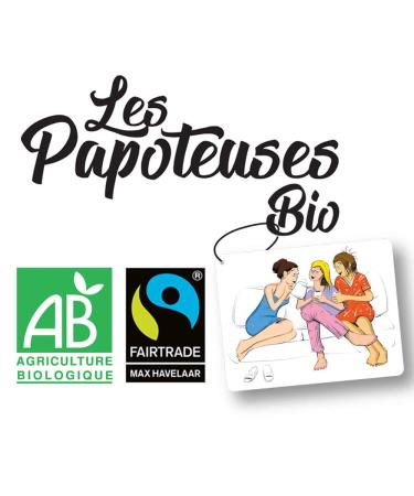 Les Papoteuses Uncaffeinated Organic Black Tea 60 Pockets Certified Fair Trade | Set of 3 Boxes | Premium Decaf Black Tea from China - Buy Online on GoSupps.com