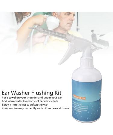 Ear Irrigation Cleansing Kit - ANGGREK Ear Washer with 7 Rinse Heads & Nozzle Brush - Buy Online on GoSupps.com