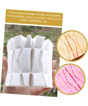 Healeved 3 Triangle Puff Makeup Powder Puff Foundation Sponge Makeup Puff Wedge -shaped Makeup Sponge Wedge Makeup Small Makeup Sponge Girl Makeup Sponge Loose Powder Puff - Buy Online on GoSupps.com