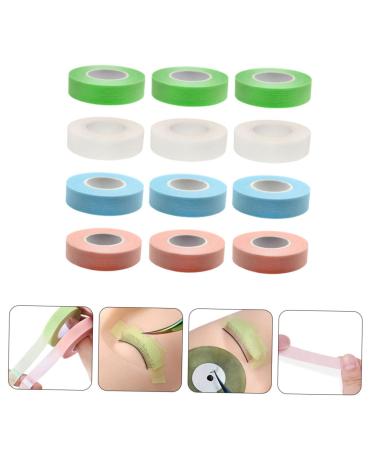 Healeved 12 Rolls Lash Tape Makeup Eyelash Tape Adhesive Lash Tape Eyelash Adhesive Tapes Eyelashes Stickers Eyelashes Supply Protective Agent Breathable Non-woven Fabric - Buy Online on GoSupps.com