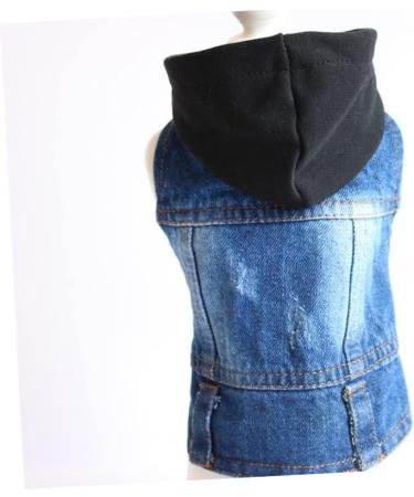 Iplusmile Dog Denim Jacket & Pirate Costume - Stylish Winter Clothing & Accessories for Pets - Buy Online on GoSupps.com