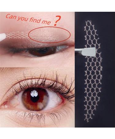 Double Eyelid Tape for Hooded Eyes - Invisible & Waterproof Eyelid Lifter Strips for Instant Lift & Definition | Breathable Solution for Heavy Saggy Uneven Lids - Buy Online on GoSupps.com