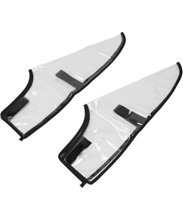 Hair Cutting Shoe Covers | PVC Material | Prevent Hair Mess for Stylists & Barbers | International Shipping - Buy Online on GoSupps.com
