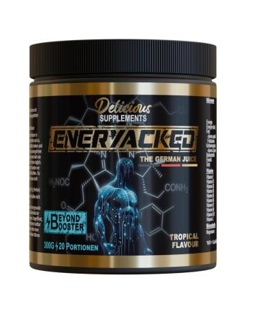 Eneryacked Booster - The German Juice - High -dose Booster but in horny!- 300g - 20 portions - fruity taste - Made in Germany