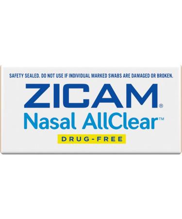 Zicam Nasal AllClear - Triple Action Sinus Relief Nasal Cleanser with Cooling Menthol Drug-Free 20 Count - Buy Online on GoSupps.com