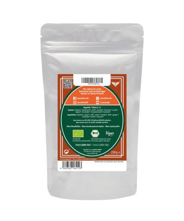 Azafran ORGANIC Red Thai Curry Powder - Authentic Thai Cuisine | 500g | Premium Asian Spices for Cooking - Buy Online on GoSupps.com