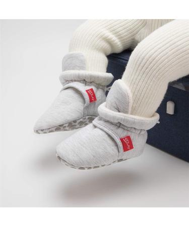 Sonsage Infant Baby Snow Boots - Soft Anti-Skid Sole Ankle Booties for Winter - Newborn Toddler Prewalker Crib Shoes 0-6 Months (Little Grey) - Buy Online on GoSupps.com