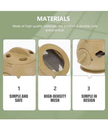 Frcolor Moxibustion Body Massage Device Holder - Universal Moxa Burner Tool for Professional Massage - 5.5x5.5cm PBT-Composite Design - Buy Online on GoSupps.com