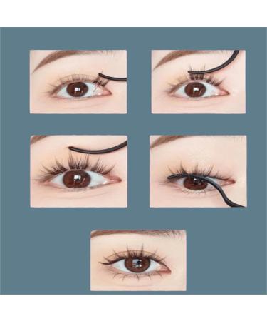 Dorolab Lashes Dorolab Dorolab Eyelashes Dorolab Self Adhesive Eyelashes No Glue Needed Dorolab Lashes for Eyelash Extensions (#E 2 SET) - Buy Online on GoSupps.com