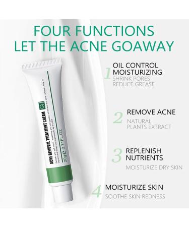 Anti Acne Cream for Acne Treatment and Spot Treatment with Nicotinamide Sodium Hyaluronate Aloe for Acne Prone & Sensitive Skin Reduce Redness Moisturiser Fade Acne Marks Oil Control - Buy Online on GoSupps.com