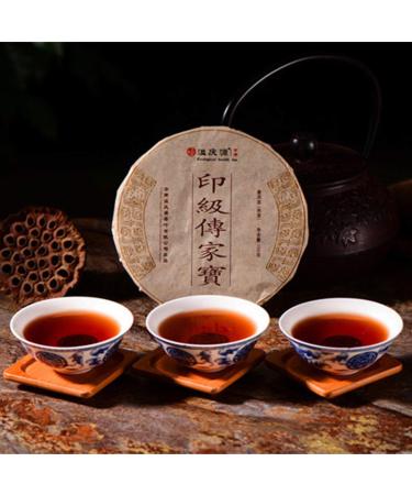 HELLOYOUNG 100g G teau de th Pu'er m r biologique chinois du Yunnan Aliment vert au go t intense et l'arri re-go t sucr Th pu-erh Pu'er Tea - Buy Online on GoSupps.com