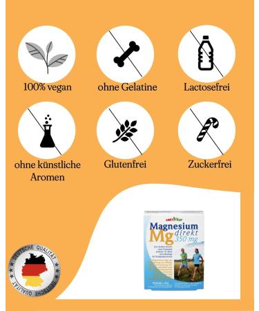 AmosVital Magnesium direct 20 g - Buy Online on GoSupps.com