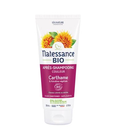 Natessance Apr s-shampoing couleur carthame bio 200ml 200 ml (Lot de 1)