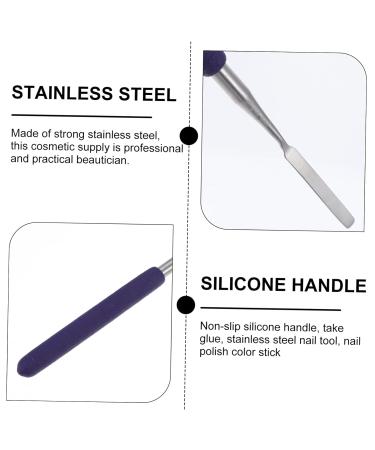 Buy NOLITOY Palette Stick Scraper Tool | Stainless Steel Mixing Rod for Makeup & Manicure | Premium Cosmetic Mixing Sticks - Buy Online on GoSupps.com