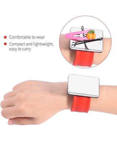 Magnetic Hair Clip Wrist Band Hair Clips Bracelet for Hairpin collection(Red) - Buy Online on GoSupps.com