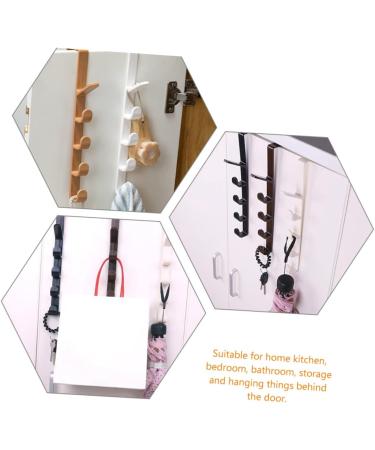 STOBAZA 6 Pcs Portable Hanging Rack for Clothes Cubicle Accessories Over Door Organizer Door Frame Nordic - Buy Online on GoSupps.com