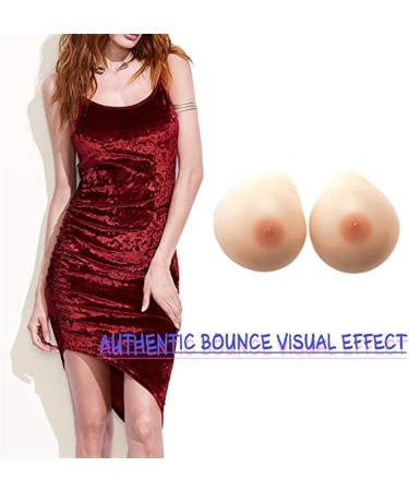 ALKANI Silicone Breast Inserts - Clear Breast Pads for Mastectomy Bikini Weddings & Dresses | Natural Color Size HH - Buy Online on GoSupps.com