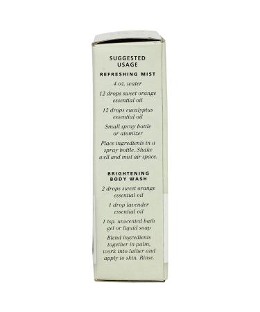 Buy Aura Cacia Brightening Sweet Orange Essential Oil - 0.5 fl oz | Pure Aromatherapy for Mood Boosting & Wellness - Buy Online on GoSupps.com