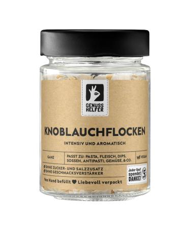 Bremer Gew rzhandel Garlic flakes garlic chips for cooking garlic sliced 55g in a glass jar 55 g