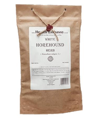 White Horehound Herb Tea | Marrubium Vulgare L | Marrube Blanc Herbe Tisane | Health Embassy (100g)