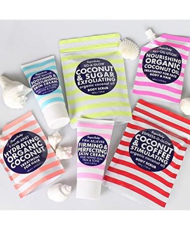 Buy SugarBaby Espress O Glow Coconut & Coffee Body Scrub - 7.05 oz | Exfoliating & Stimulating Scrub for Soft Skin - International Shipping Available - Buy Online on GoSupps.com