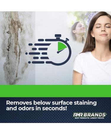 RMR-86 Instant Mold and Mildew Stain Remover Spray - 1 Gallon (128 fl oz) - Scrub-Free Formula - Buy Online on GoSupps.com
