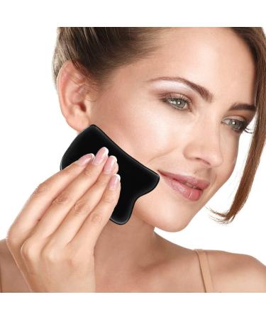 Buffalo Horn Gua Sha Board Massage Tool Set - 5 Piece Gua Sha Kit for Natural Skincare & Wellness | International Shipping Available - Buy Online on GoSupps.com
