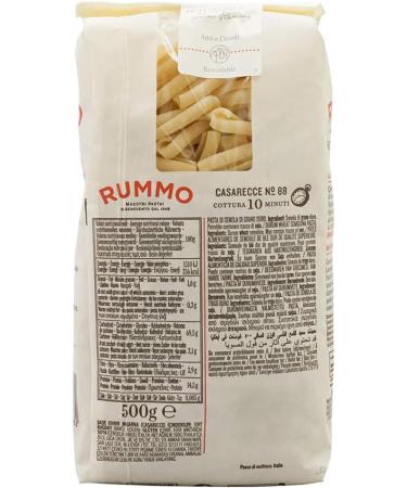 Rummo Casarecce No. 88 Authentic Italian Pasta Made With Durum Semolina Wheat 500g (Pack of 1) - Buy Online on GoSupps.com