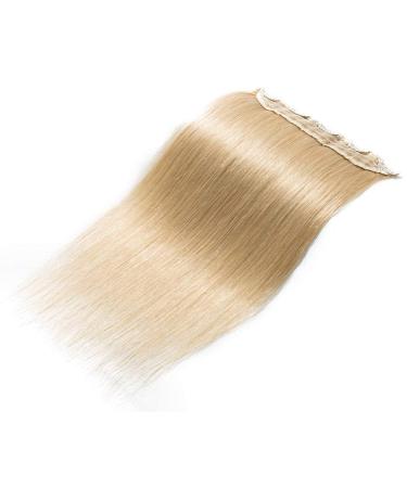 Shop SEGO Clip In Hair Extensions - 100% Remy Human Hair Midblond #24 14 (35cm) - 45g Tress of 5 Clips for Perfect Hair Compression | International Shipping Available - Buy Online on GoSupps.com