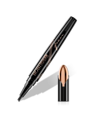 Rose roll eyebrow pencil waterproof eyebrow pencils of liquid eyebrow pencil define a high-naturally make-up (2#brown) 02#brown