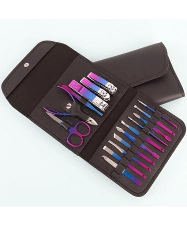 ZSLBMD Two-Tone Nail Clipper Set 16-Piece Beauty Nail Tool Set Nail Clippers Nail Clipper Set Light Grey Multi-colored - Buy Online on GoSupps.com