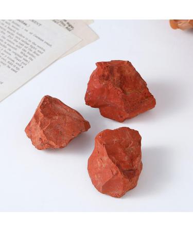XIANNVXI Red Jasper Crystal 1.77-2.17 Raw Healing Stone for Crystal Lovers - Natural Red Jasper Gemstone for Collection - Medium Size - Buy Online on GoSupps.com