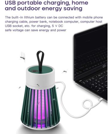 CHAW LED Bug Zapper Powerful Insect Killer Fly Trap Indoor with Mosquito lamp for Indoor Home Bedroom Kitchen Office - Buy Online on GoSupps.com