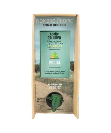 Buy Nombre Propio Native Olive Oil - Extra Eco Arbequina & Picual | 3L Bag-in-Box | Premium EVOO | International Shipping - Buy Online on GoSupps.com