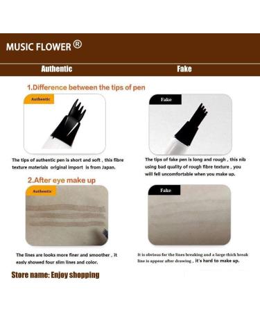 4 Tips Waterproof Long Lasting Tattoo Brow Ink Pencil Eyebrow Pen Sketch for Natural Makeup 2# Brown (like brown) - Buy Online on GoSupps.com